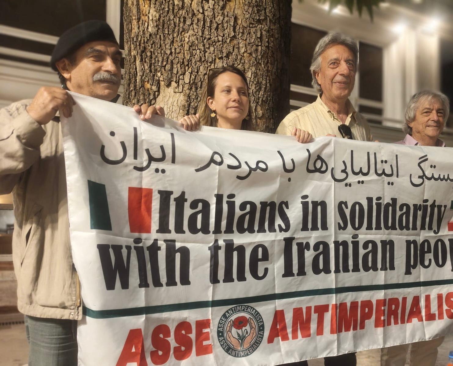 LA SOLIDARIETÀ DEGLI ANTIMPERIALISTI ALL’IRAN CHE RESISTE
